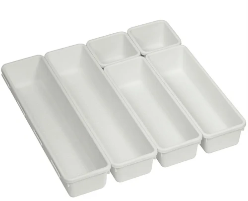 Набор лотков №1 универсальные цв.белый 6шт М1617/14